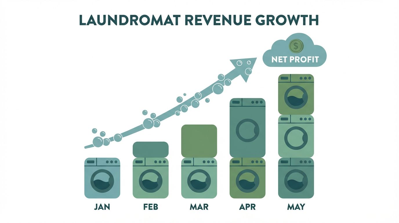 How Much Do Laundromats Make? Revenue, Profit Margins & Owner Income