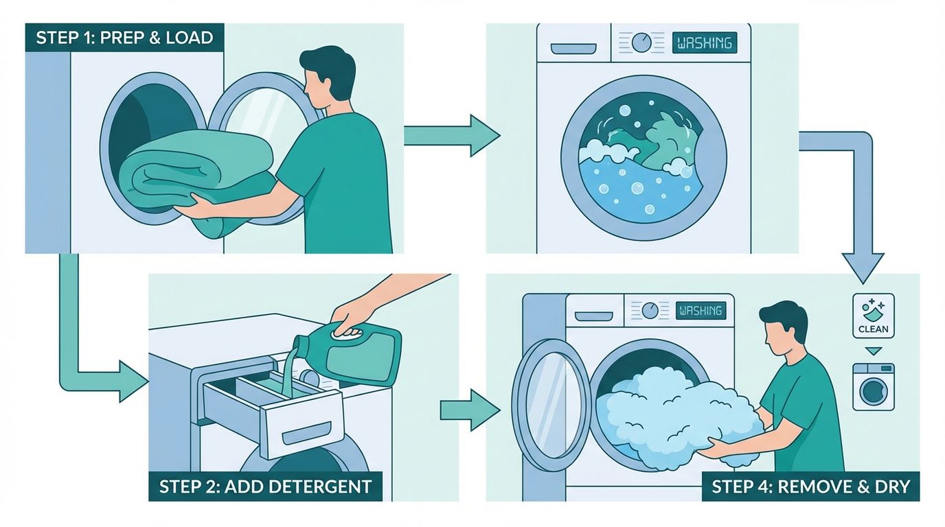 How to Wash a Comforter at a Laundromat: Step-by-Step Guide