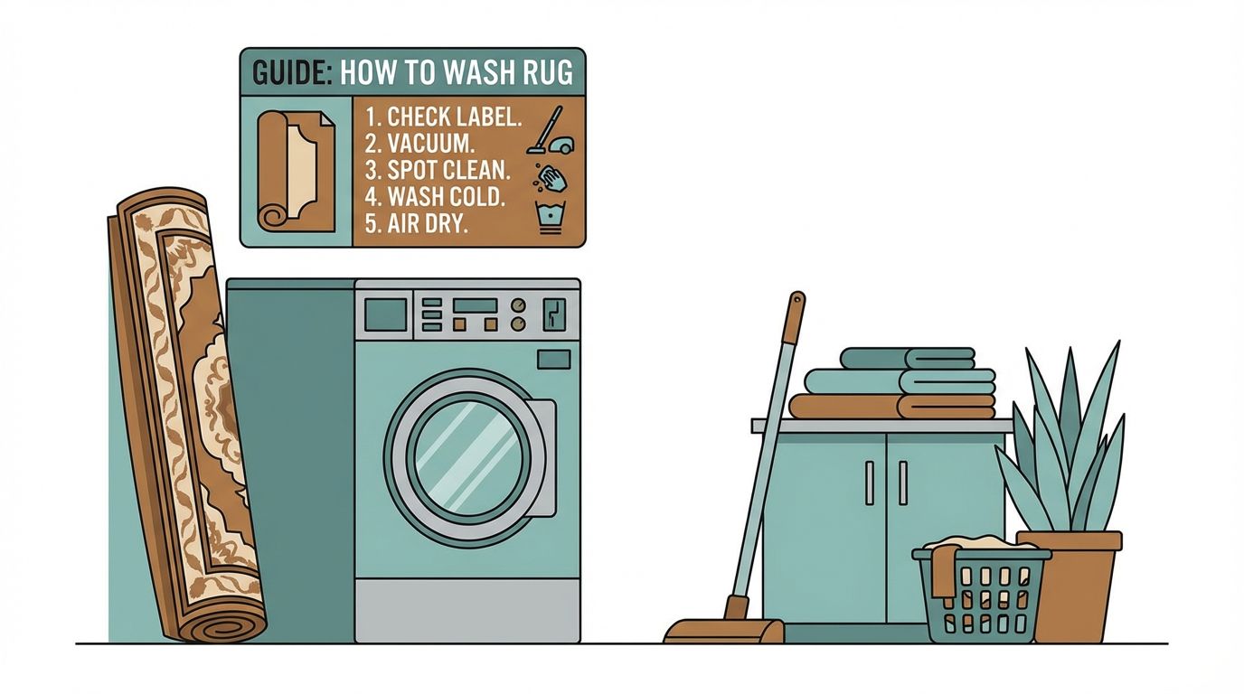 How to Wash a Rug at a Laundromat: Area Rugs, Bath Mats & More