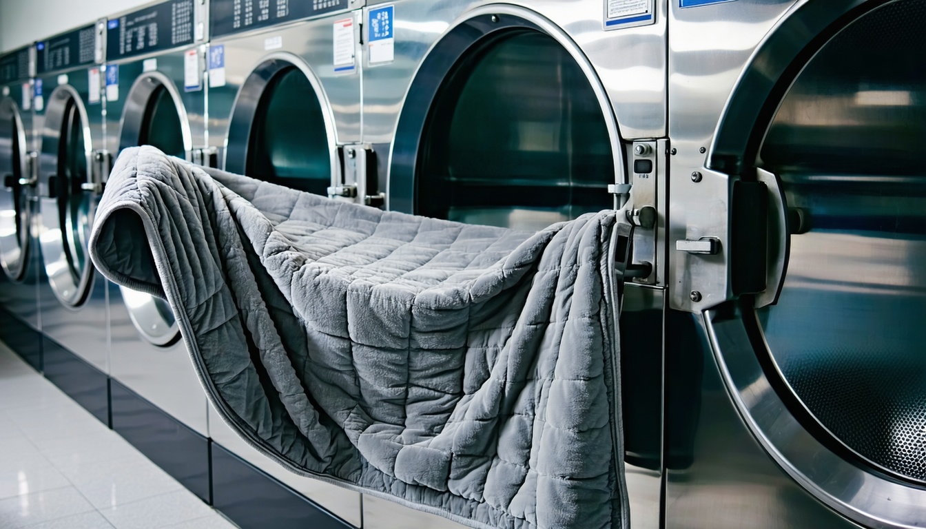 How to Wash a Weighted Blanket: Machine & Laundromat Guide