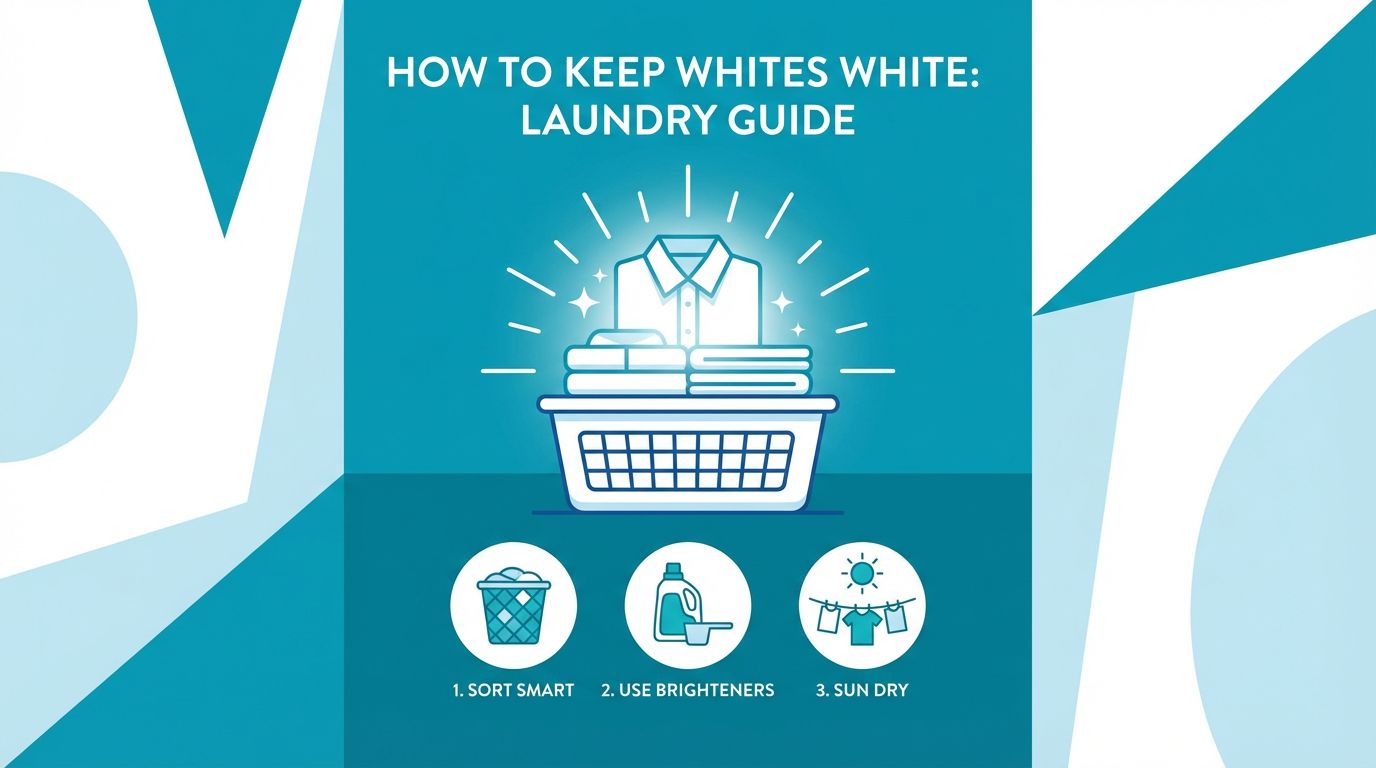 How to Wash White Clothes: Keep Whites Bright and Stain-Free