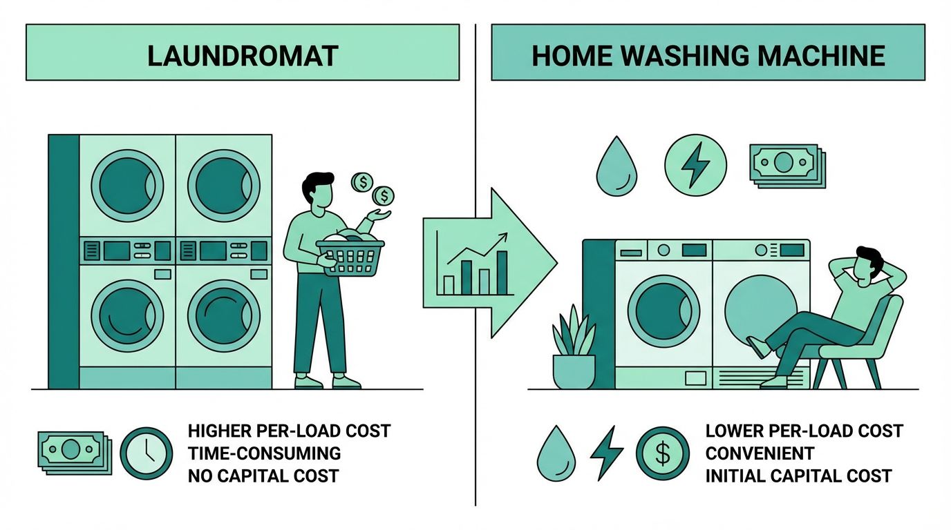 Laundromat vs. Home Laundry: Cost, Convenience & Quality Compared