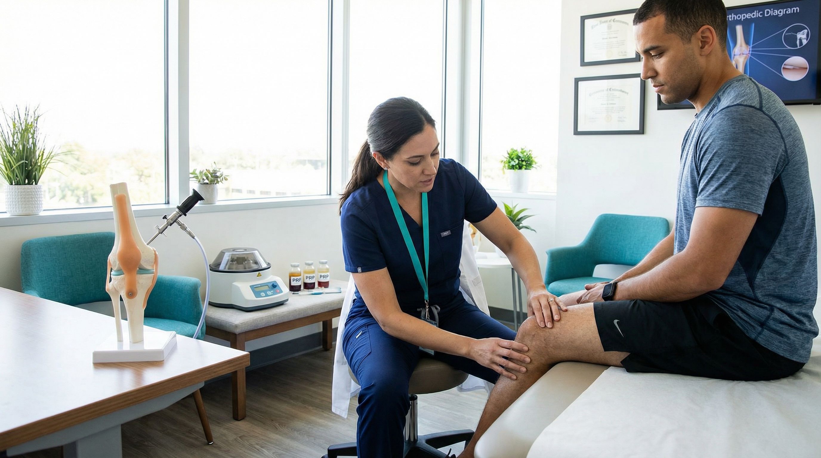 PRP Therapy as an Alternative to Arthroscopic Knee Surgery