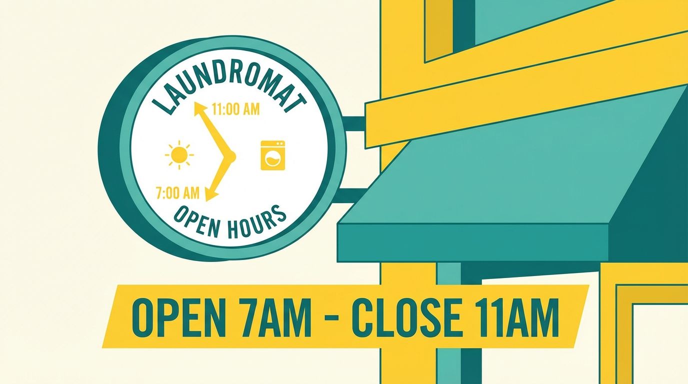 What Time Do Laundromats Open and Close? Hours Guide