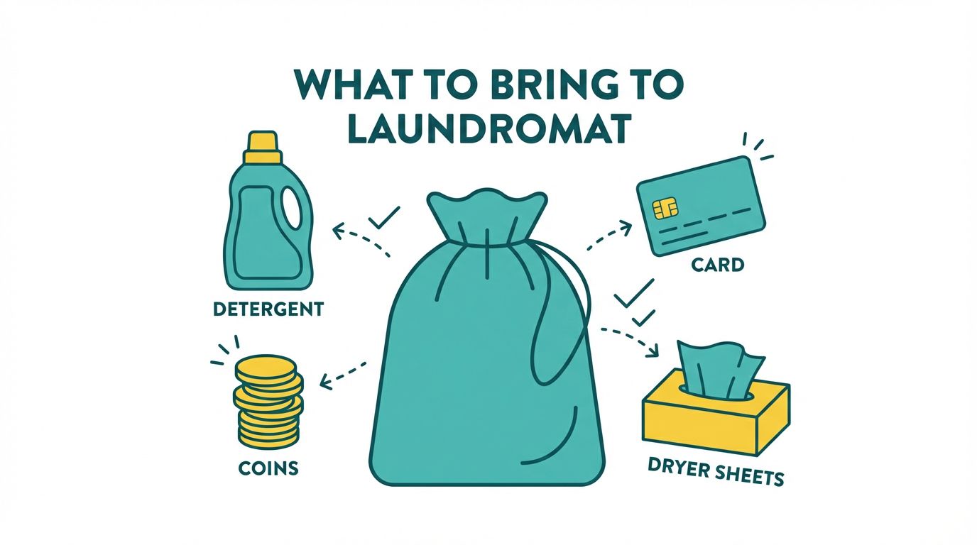 What to Bring to a Laundromat: The Complete Checklist