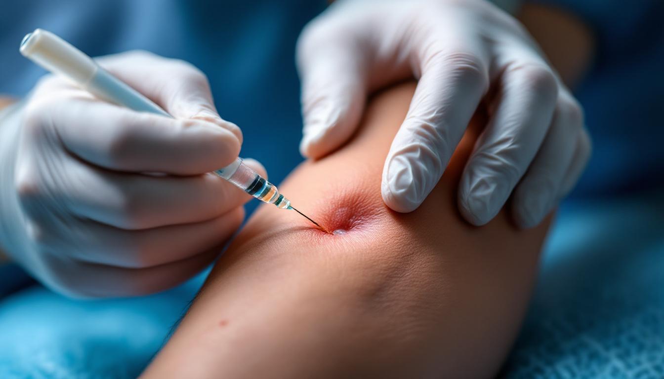 PRP injection into the common flexor tendon for golfer's elbow treatment