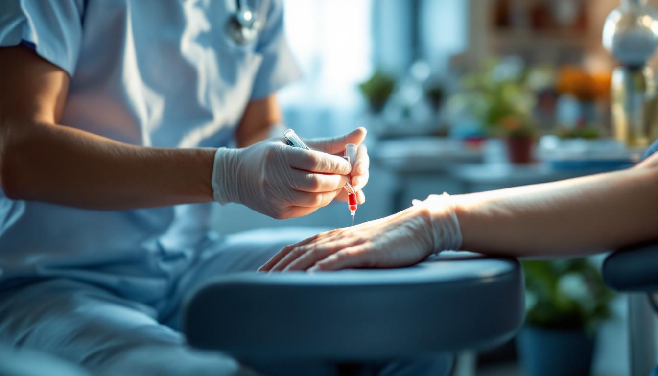 Centrifuge processing blood for PRP concentrate preparation