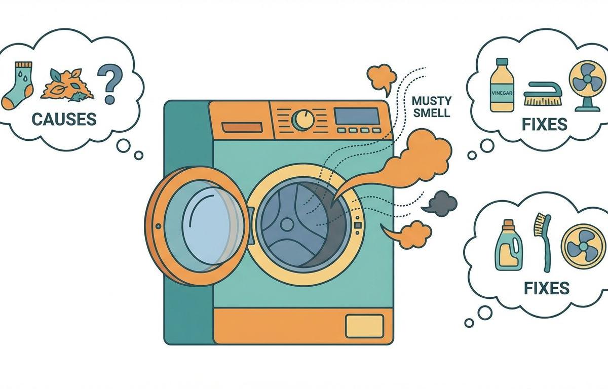 Why Do My Clothes Smell After Washing? 8 Causes and Fixes