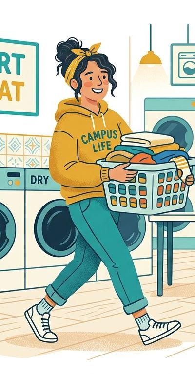 College Student's Complete Guide to Using Laundromats - Save Money & Time