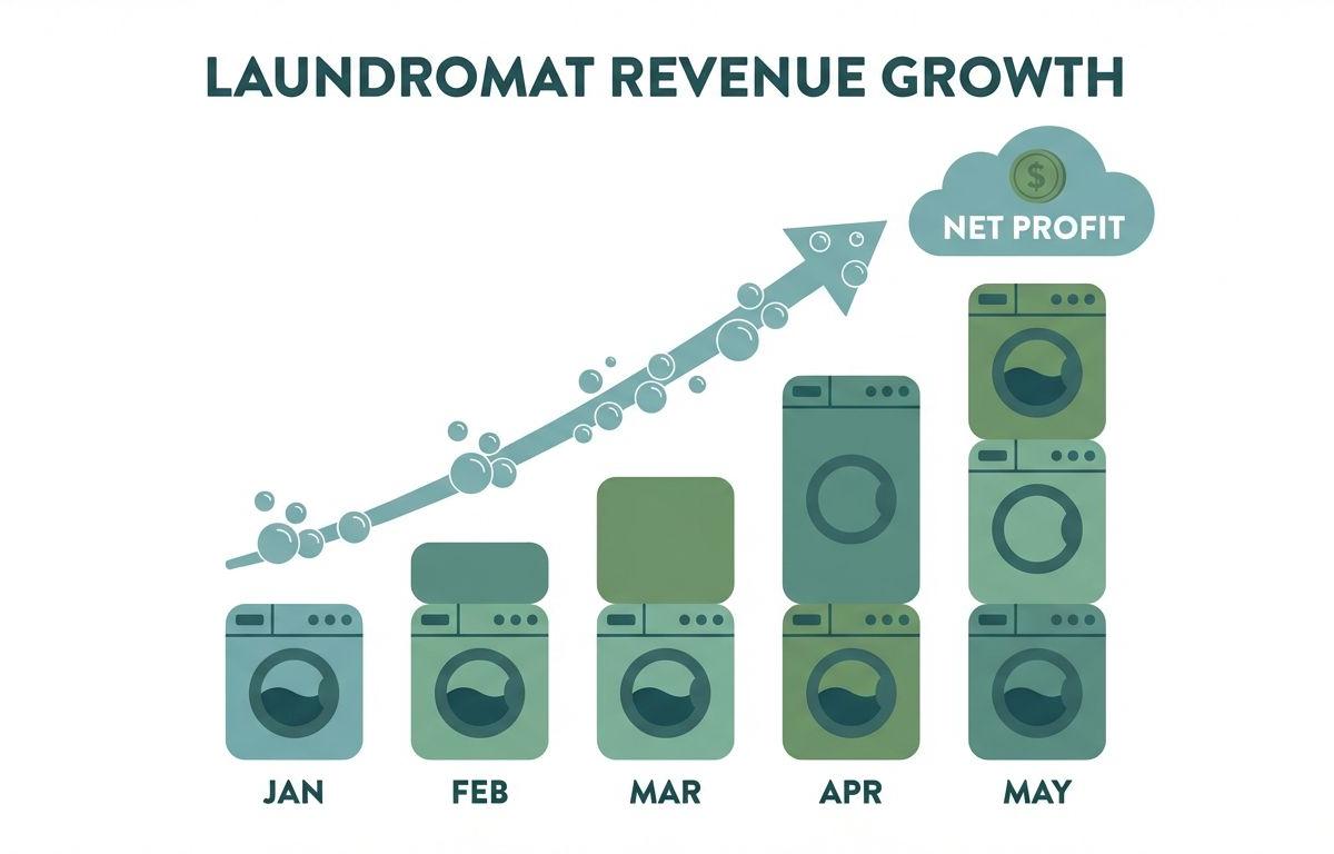 How Much Do Laundromats Make? Revenue, Profit Margins & Owner Income