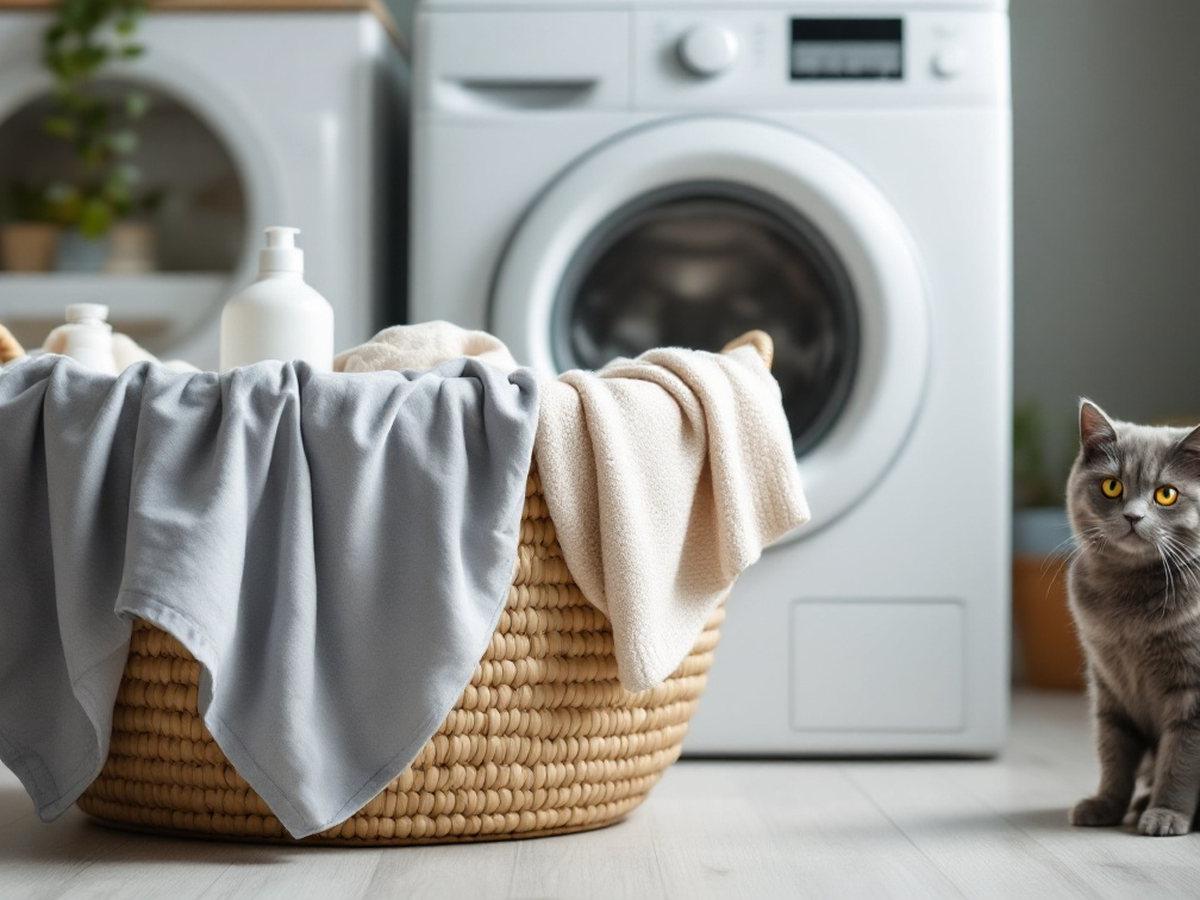 How to Get Cat Urine Smell Out of Clothes and Bedding