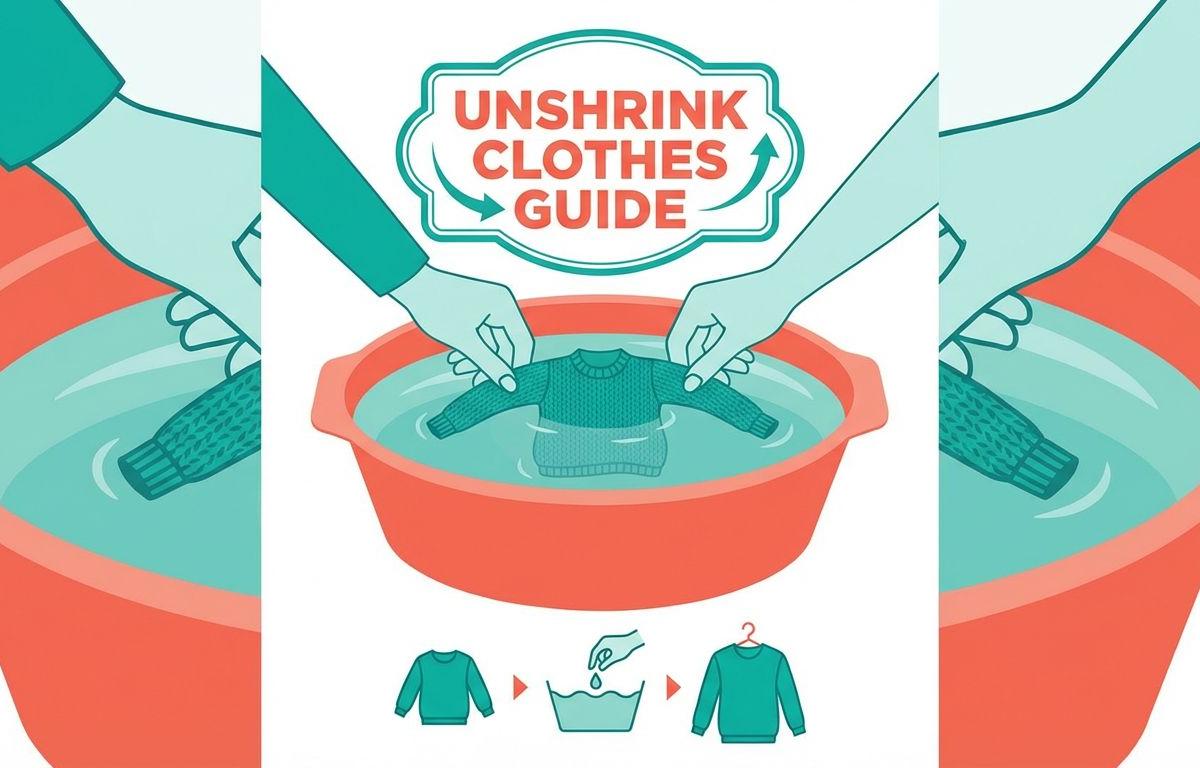 How to Unshrink Clothes: Rescue Your Shrunken Garments