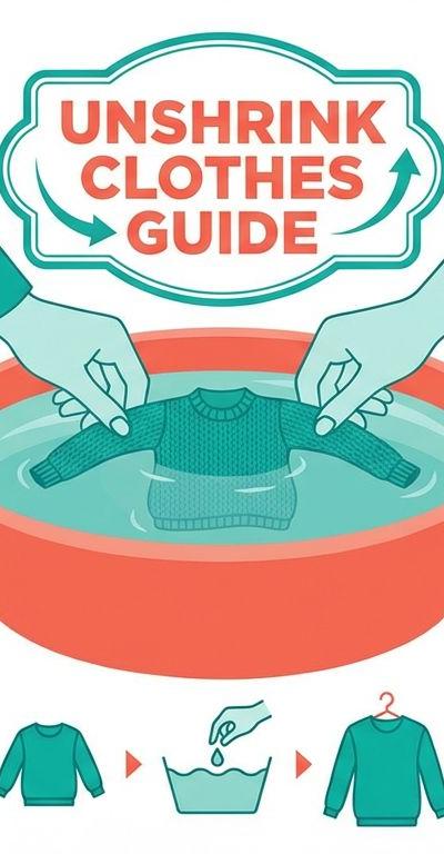 How to Unshrink Clothes: Rescue Your Shrunken Garments