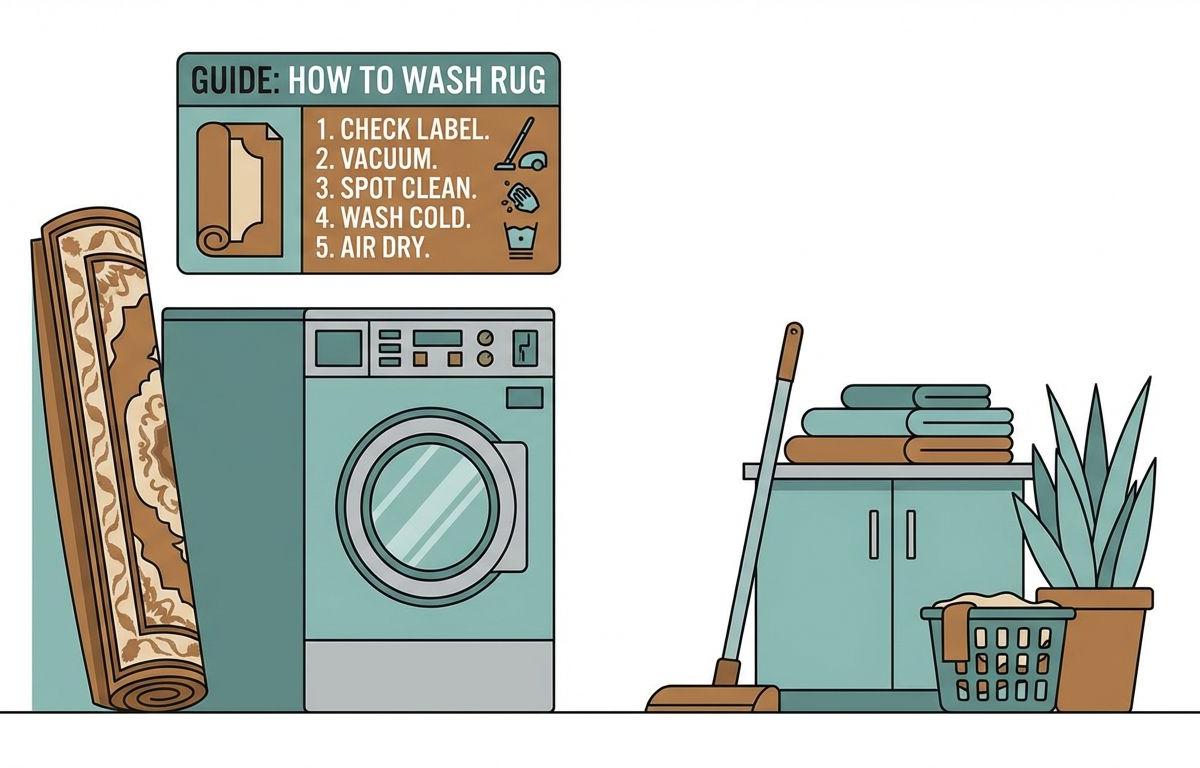 How to Wash a Rug at a Laundromat: Area Rugs, Bath Mats & More
