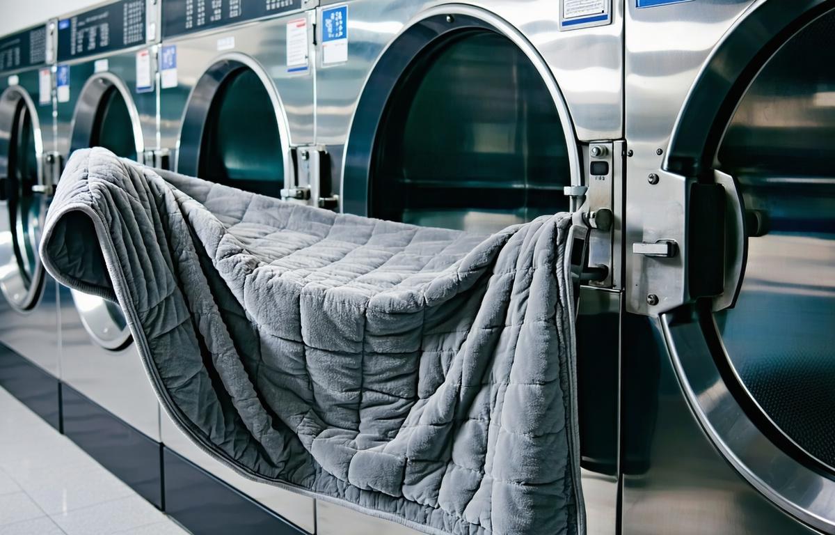 How to Wash a Weighted Blanket: Machine & Laundromat Guide