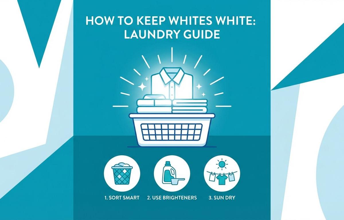 How to Wash White Clothes: Keep Whites Bright and Stain-Free