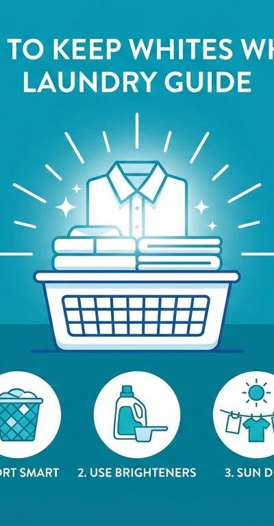 How to Wash White Clothes: Keep Whites Bright and Stain-Free