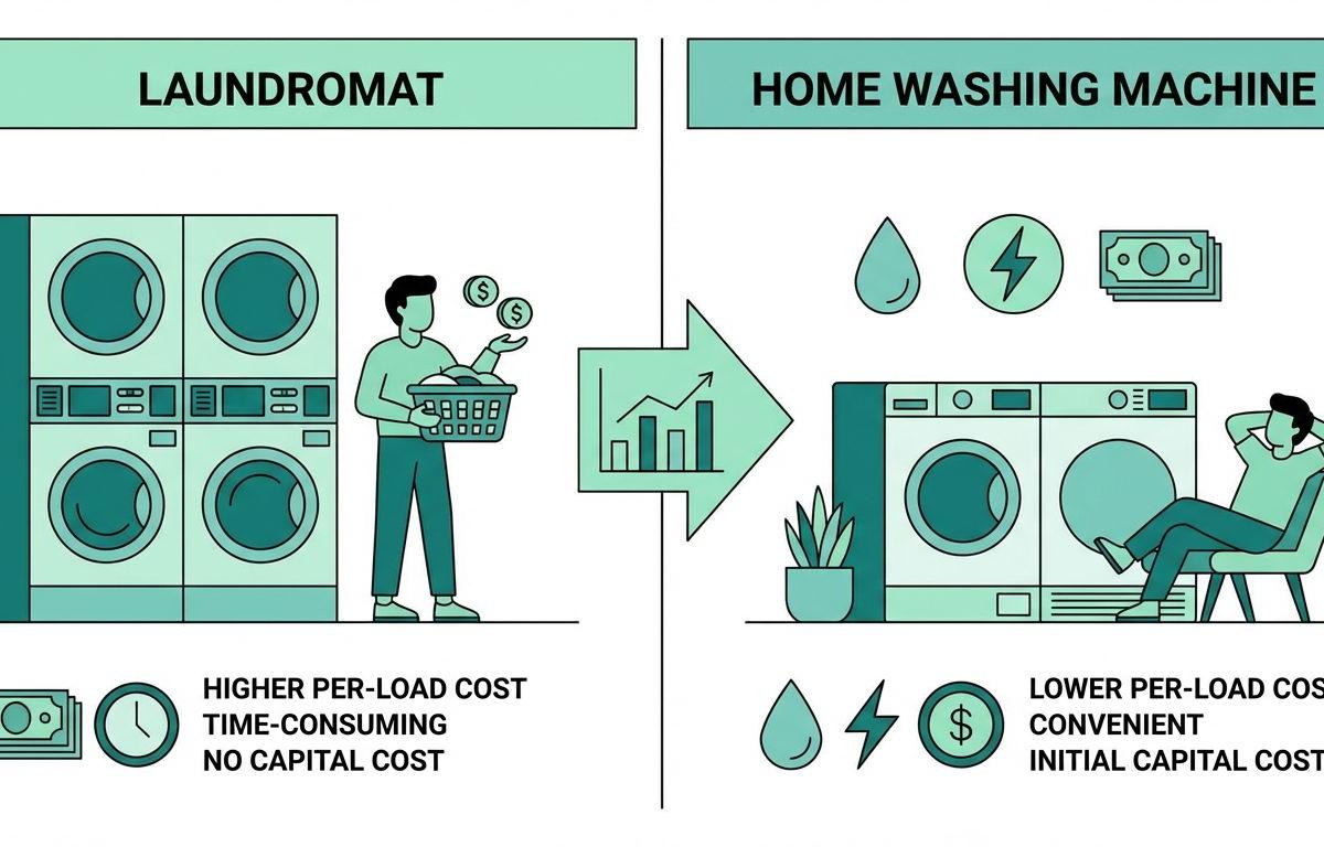 Laundromat vs. Home Laundry: Cost, Convenience & Quality Compared