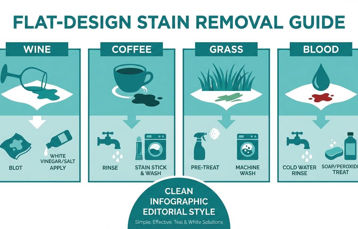 Ultimate Stain Removal Guide: How to Remove 30+ Common Stains from Any Fabric