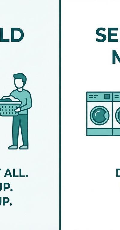Wash and Fold vs. Self-Service Laundromat: Which Is Right for You?