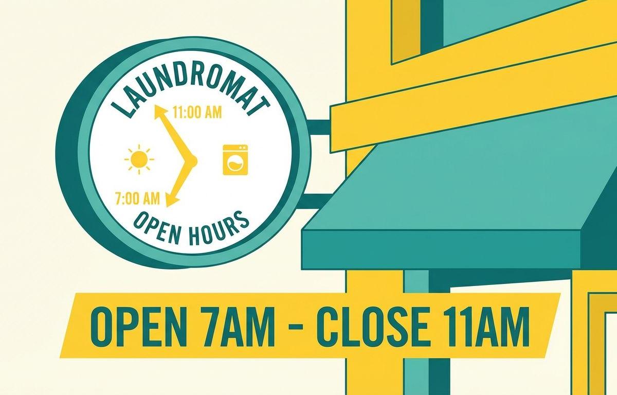 What Time Do Laundromats Open and Close? Hours Guide