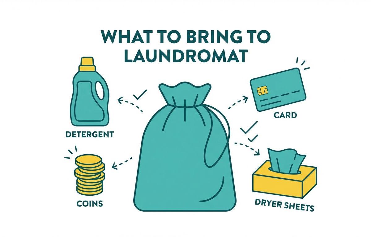 What to Bring to a Laundromat: The Complete Checklist